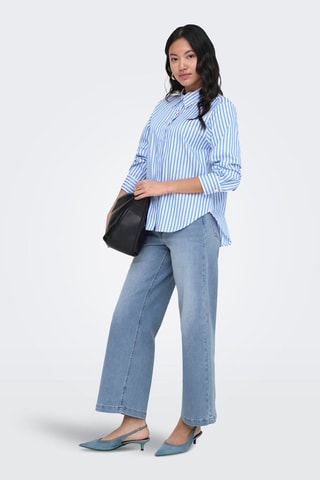 Camisa regular fit - Azul claro