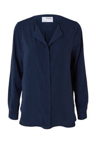 Camisa - Azul marino - Selected Women