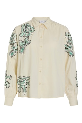 Camisa - Beige - Vila