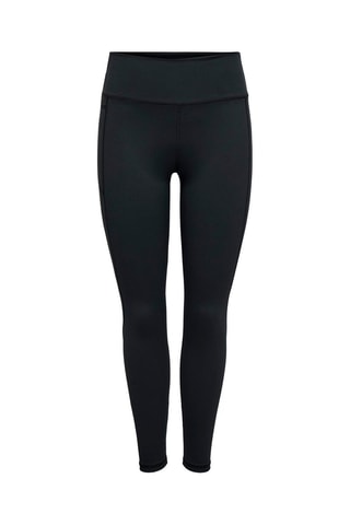 Leggings de tiro alto - Negro
