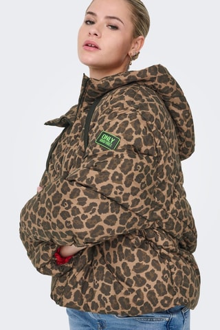 Anorak con capucha - Beige