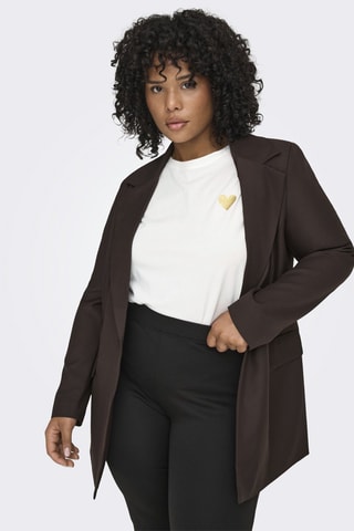 Camiseta regular fit de algodón orgánico - Blanco