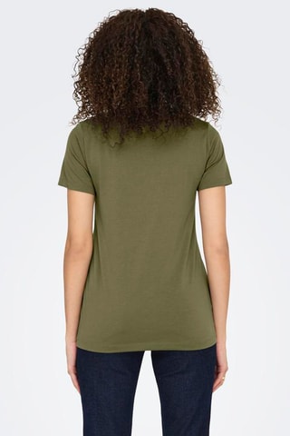 Camiseta regular fit - Caqui