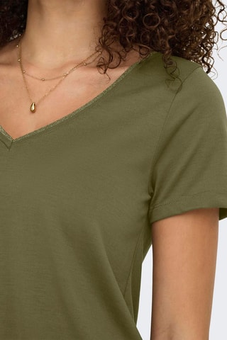 Camiseta regular fit - Caqui