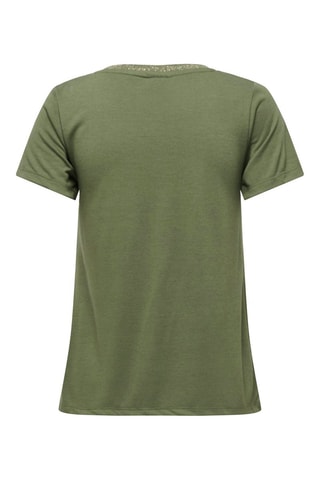 Camiseta regular fit - Caqui