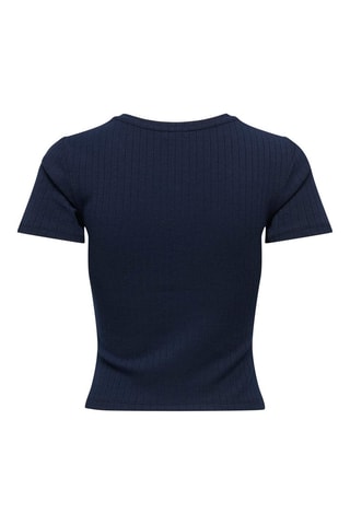 Camiseta slim fit - Azul noche