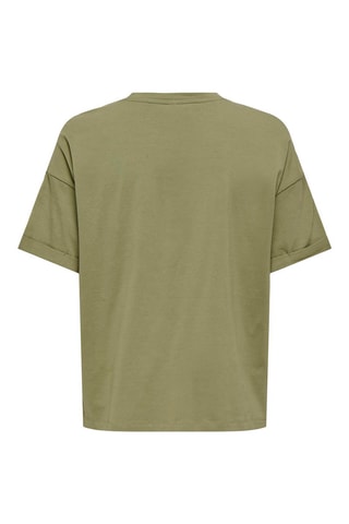 Camiseta de algodón orgánico - Caqui