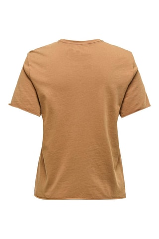 Camiseta de algodón orgánico - Camel