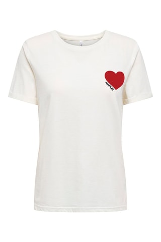 Camiseta regular fit - Blanco