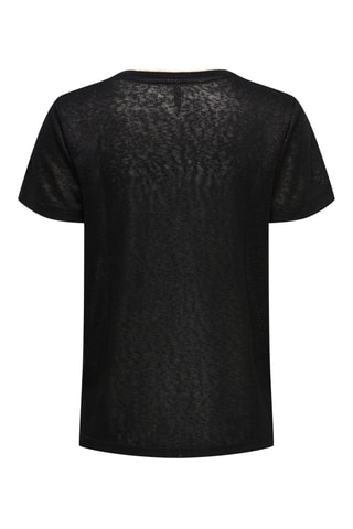 T-shirt - Preto mesclado