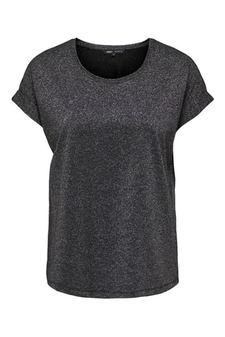 Camiseta - Negro jaspeado