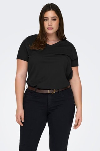 T-shirt em algodão biológico - Preto