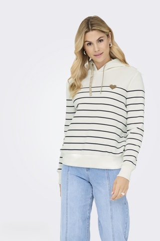 Sudadera con capucha - Blanco