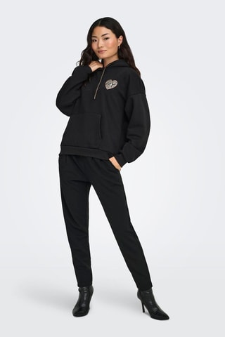 Sudadera con capucha - Negro