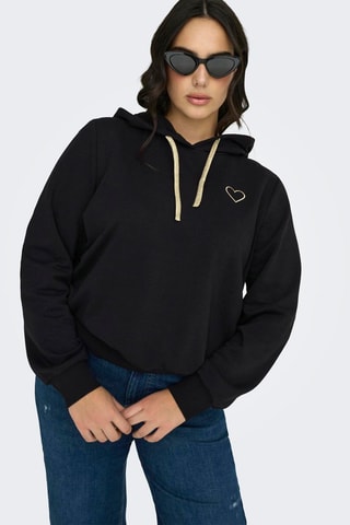 Sudadera con capucha - Negro
