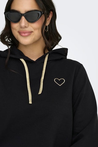 Sudadera con capucha - Negro
