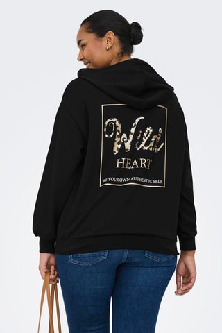 Sudadera con capucha - Negro