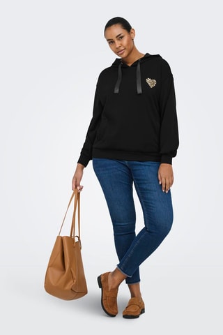 Sudadera con capucha - Negro