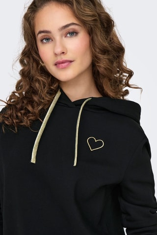 Sudadera con capucha - Negro