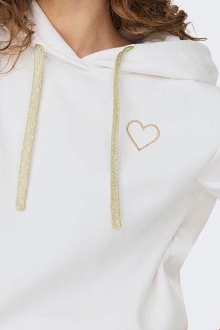 Sudadera con capucha - Blanco