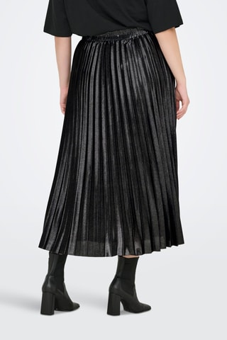Falda plisada - Negro