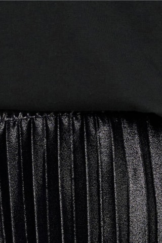 Falda plisada - Negro