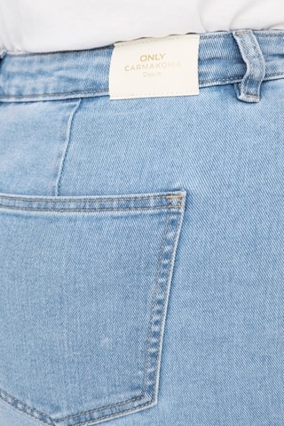 Falda recta vaquera - Celeste