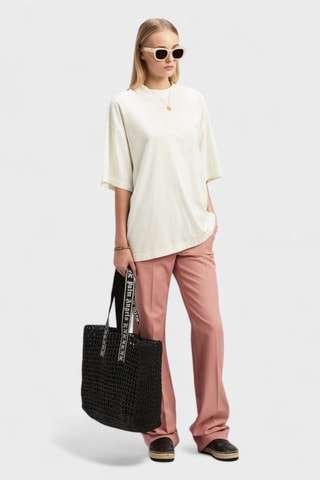 Leren Shopper - Zwart