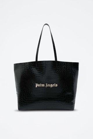 Kalfsleren Shopper - Zwart