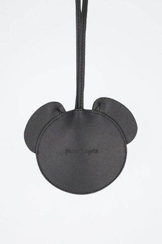 Leren Sleutelhanger - Grijs