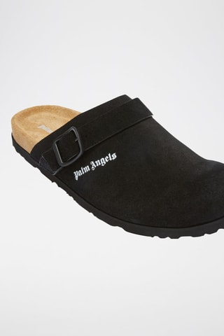 Nubuck Clogs - Zwart