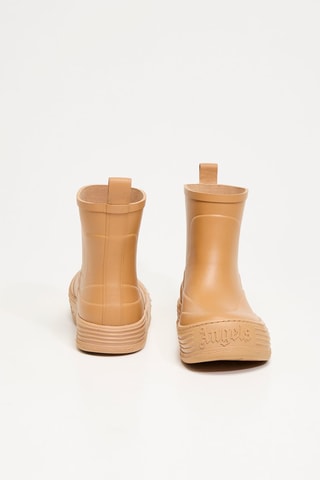Platform Boots - Beige