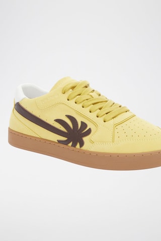 Leren Sneakers - Geel