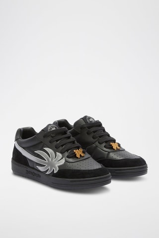 Leren Sneakers - Grijs