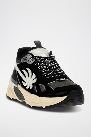 Nubuck Sneakers - Zwart