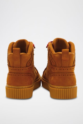 Wandelschoenen van Nubuck - Beige