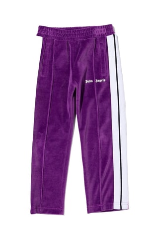 Velours Broek - Paars