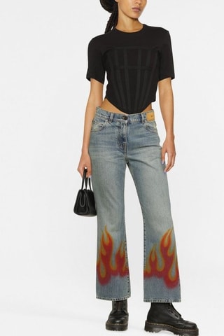 Jeans Flare Cut - Blauw
