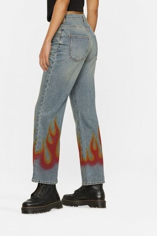 Jeans Flare Cut - Blauw