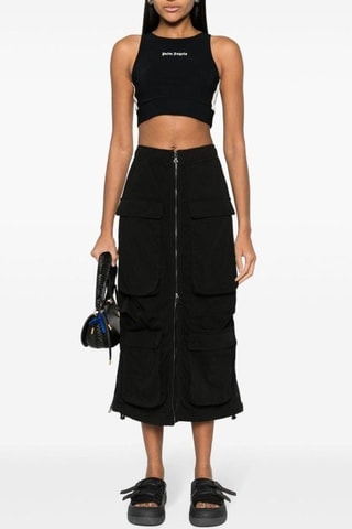 Crop Top - Zwart