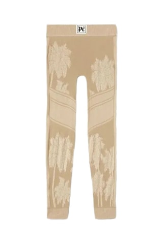 Ski Legging Hoge Taille - Beige en Wit