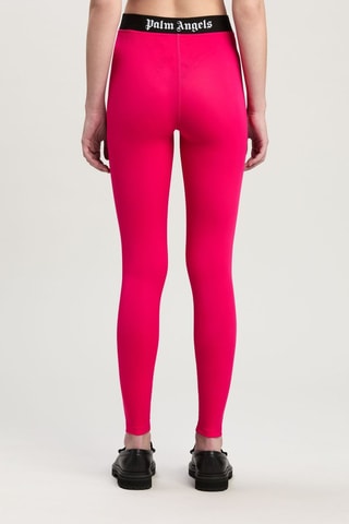 Legging Hoge Taille - Fuchsia en zwart
