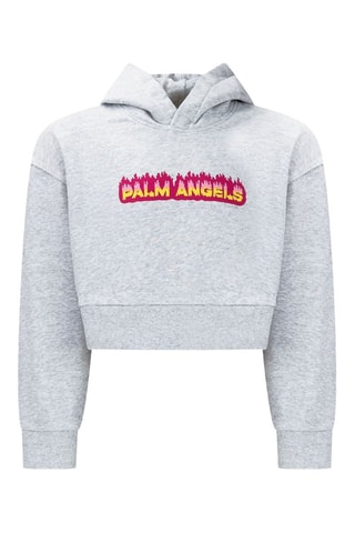 Sweater met Capuchon - Gemêleerd Grijs