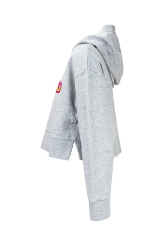 Sweater met Capuchon - Gemêleerd Grijs