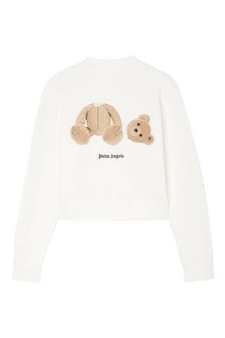 Sweater - wit en beige