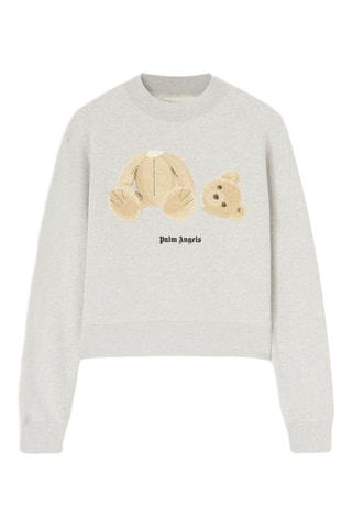 Sweater - Lichtgrijs en Bruin