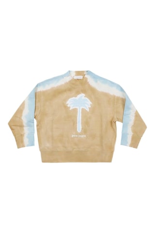 Sweater met Tie and Dye Effect - Hemelsblauw