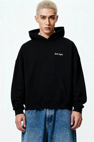 Sweater met Capuchon - Zwart