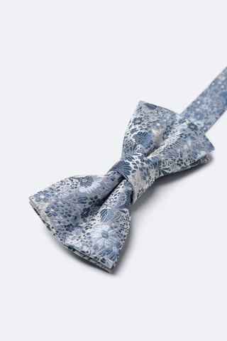 Papillon in seta - Blu