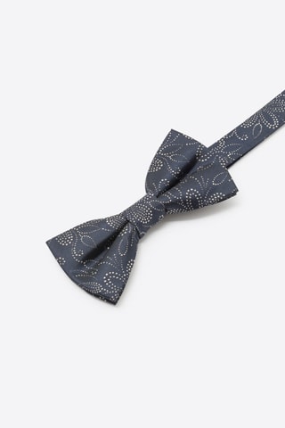 Papillon in seta - Navy